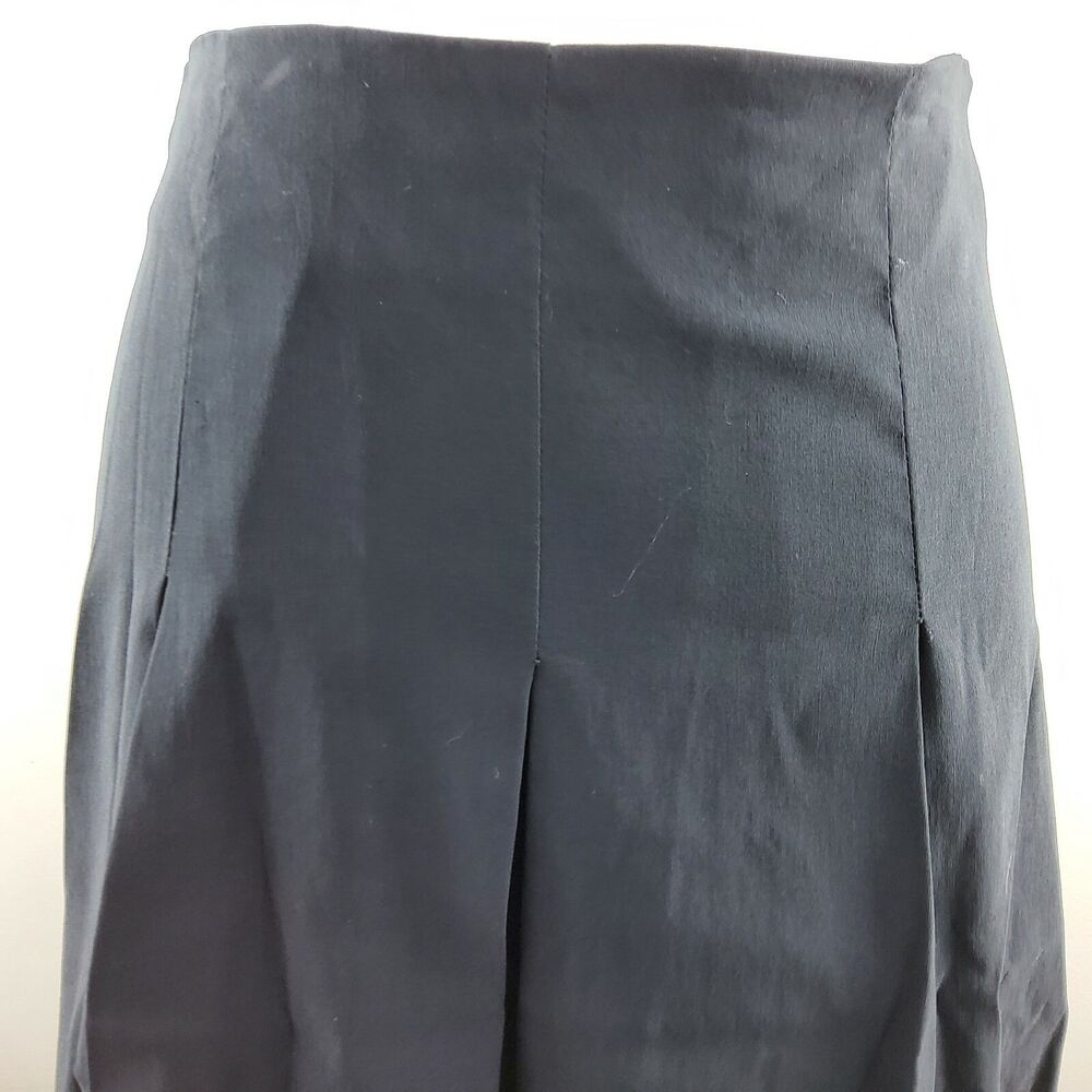 Jp & Mattie Women's Ribbon Trim A Line Skirt Black Size S View 5
